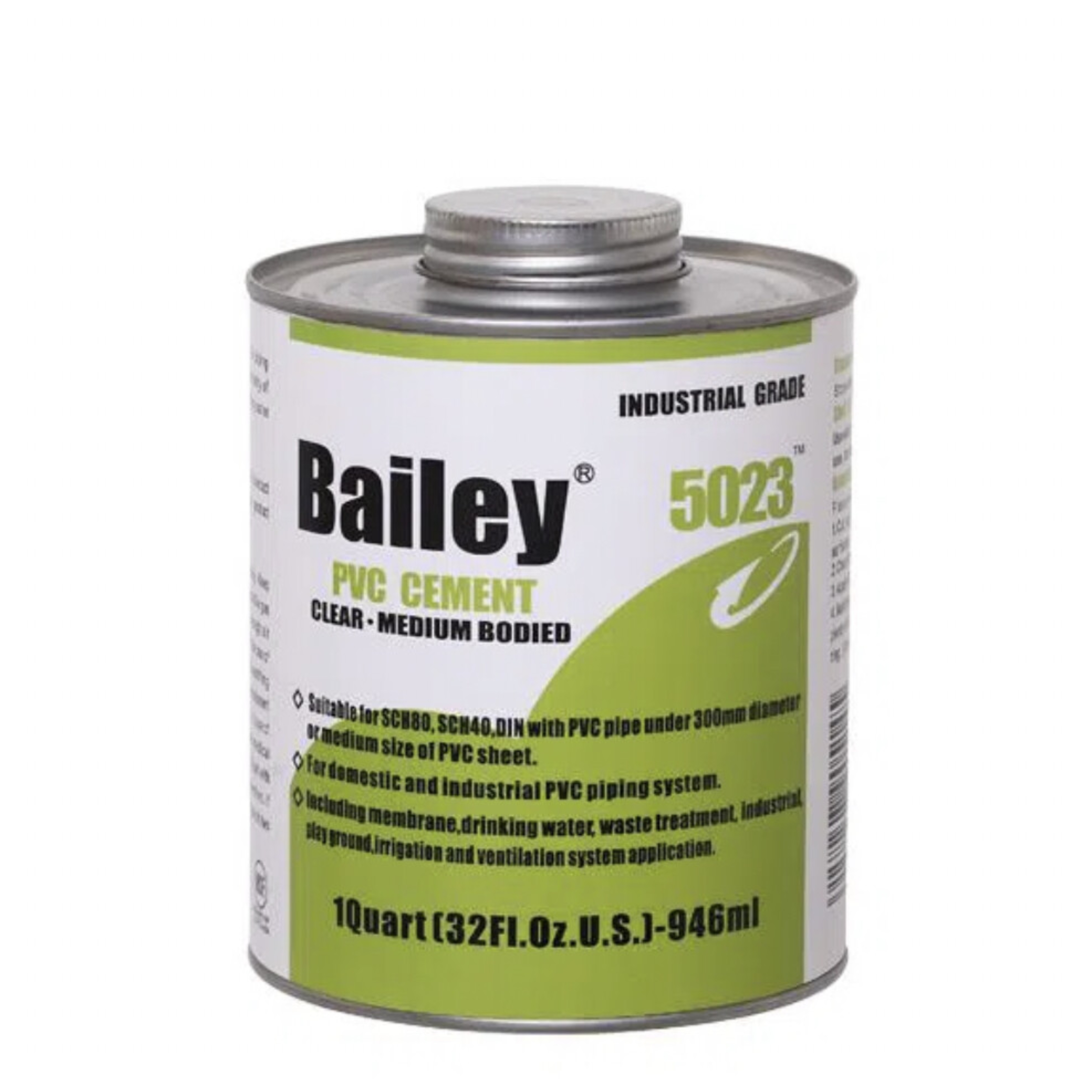 COLLE PVC "BAILEY" BOITE DE 500 GRS BRUT (473 ML)