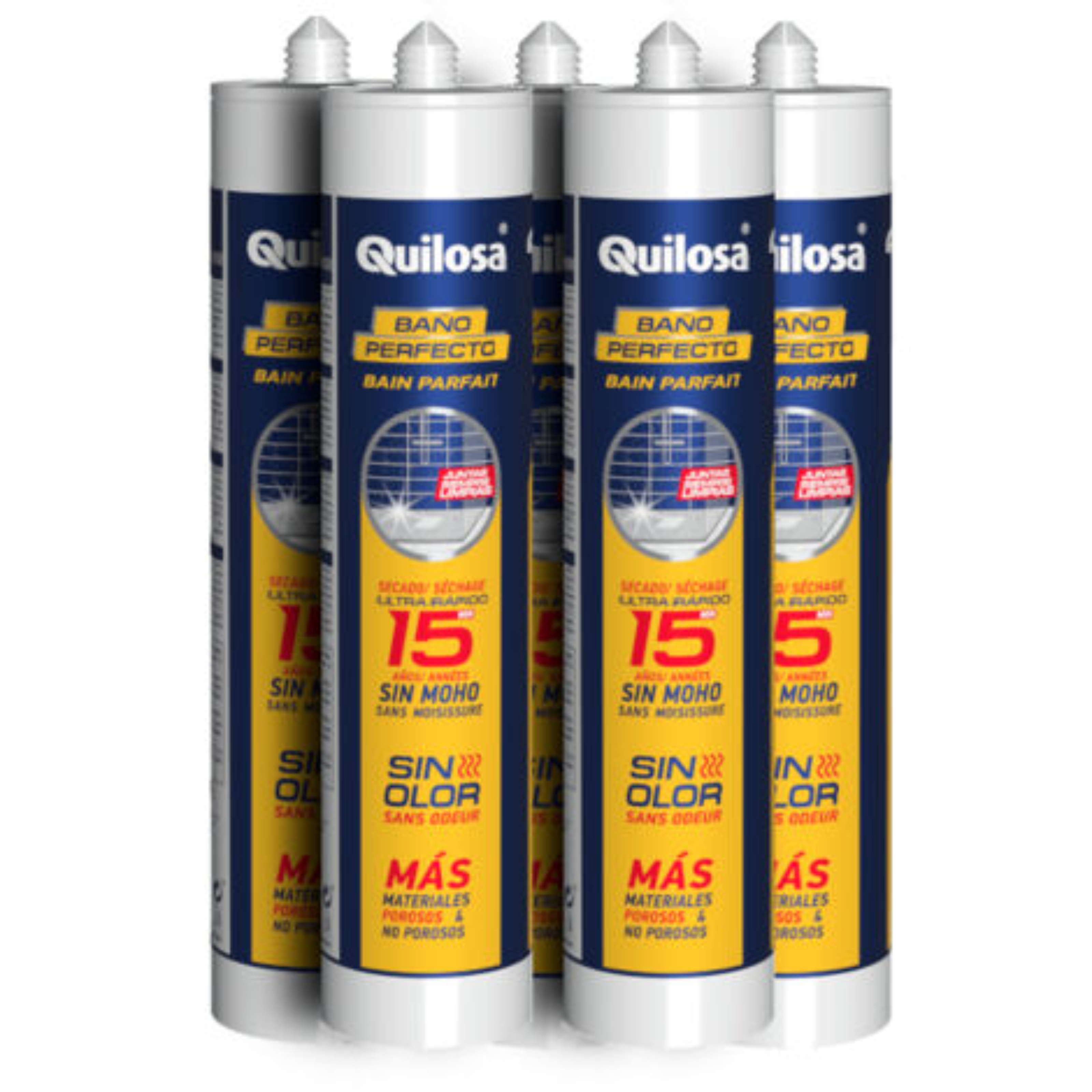 SILICONE QUILOSA PERFECT TRANS. CARTOUCHE 280ML